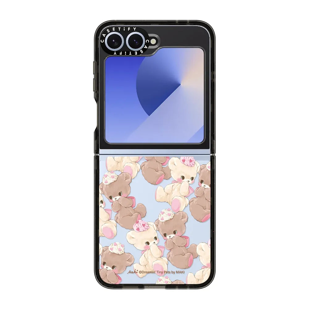 CASETiFY Impact Case for Z Flip 6 - Vanilla&Cocoa