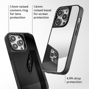 Casetify MagSafe Mirror Case for iPhone 14 Pro/ 14 Pro Max - BLVCK